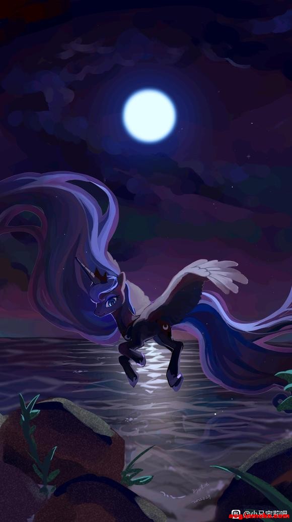 Brony��,���æ�ɡ��͸�Luna�ı�ֽ�ö����ֻ���-5.jpg