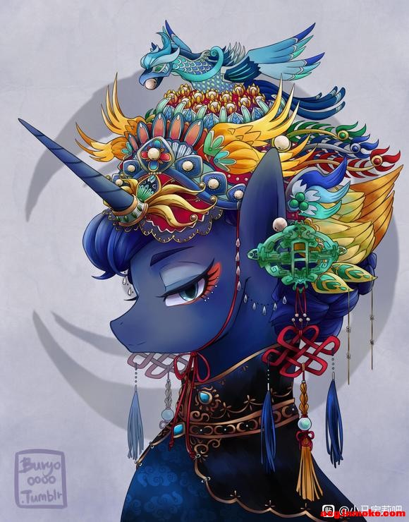 Brony��,���æ�ɡ��͸�Luna�ı�ֽ�ö����ֻ���-2.jpg