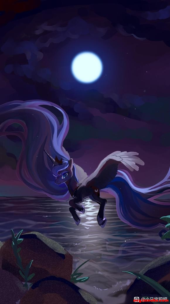 Brony��,���æ�ɡ��͸�Luna�ı�ֽ�ö����ֻ���-2.jpg