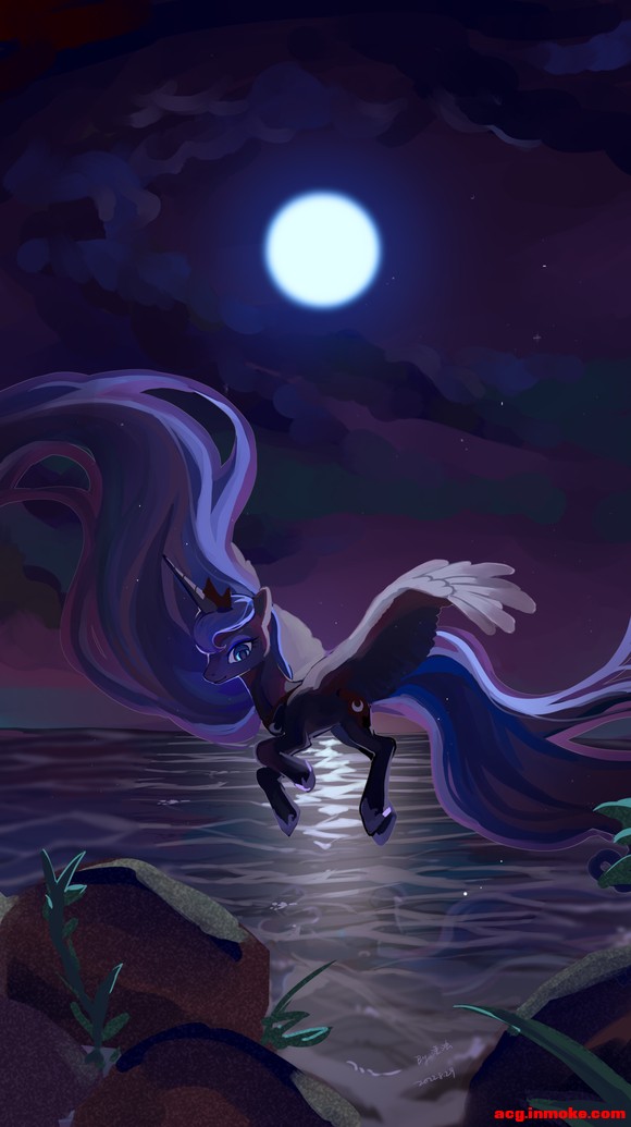 Brony��,���æ�ɡ��͸�Luna�ı�ֽ�ö����ֻ���-2.jpg