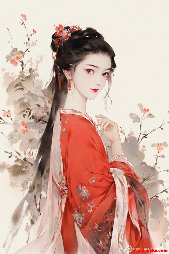 ��ai�滭�ؼ��ʡ����鴴ai���������໨����ʽ�����Ĺ��ʻ�Ů��-3.jpg