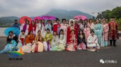 确山瓦岗：穿汉服游乐山 尽享传统之美