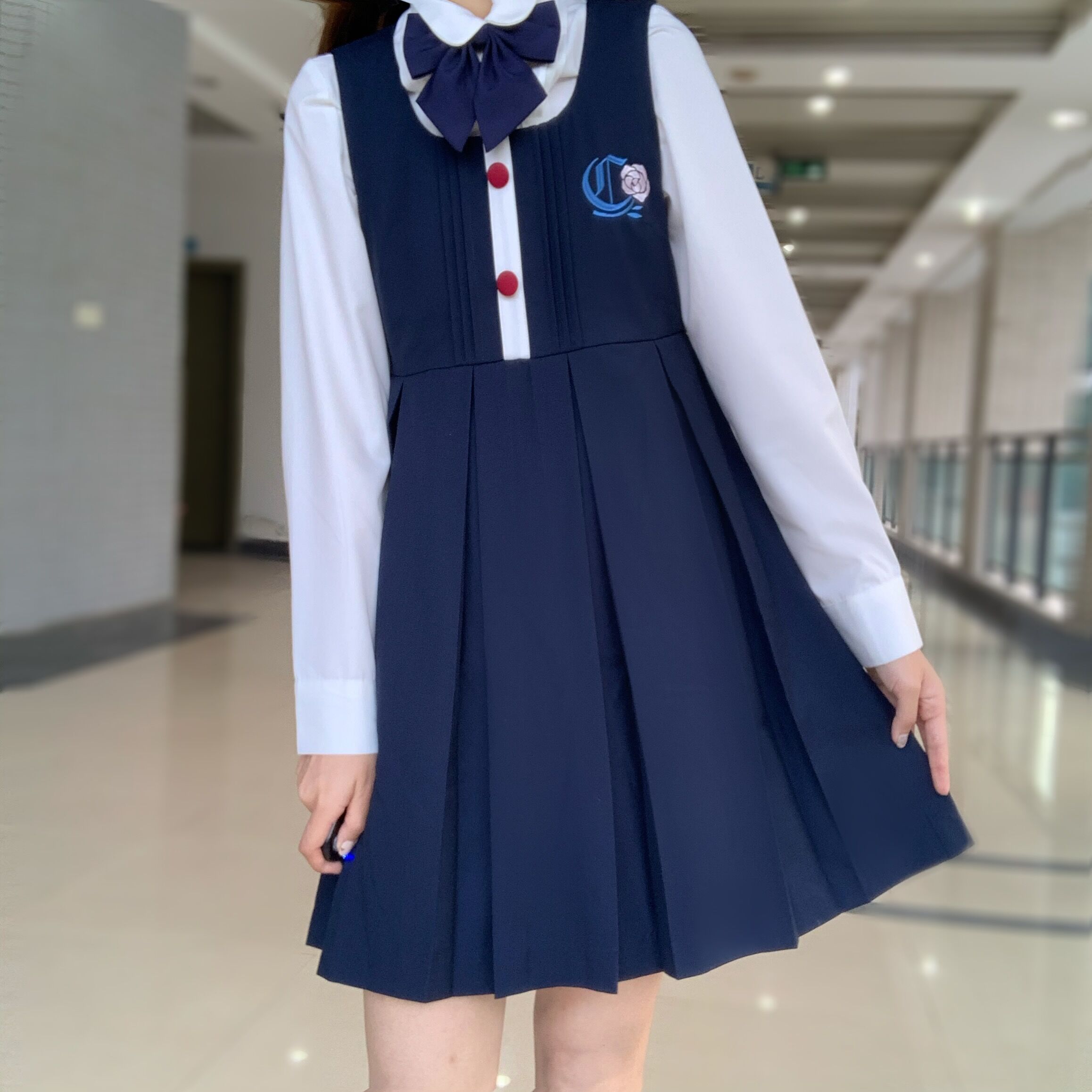 רҵ�ӹ���ȹˮ�ַ� Lolita ���� ѹ���廨���Ǳ����豸-1.jpg