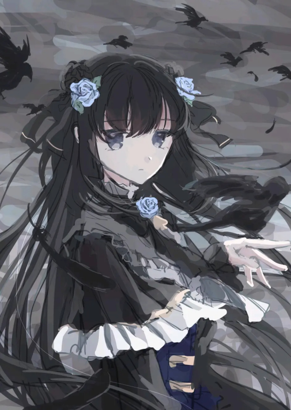 ��Pixivת�ء�Arcaea�廭ͼ��  �ڰ���-2.jpg