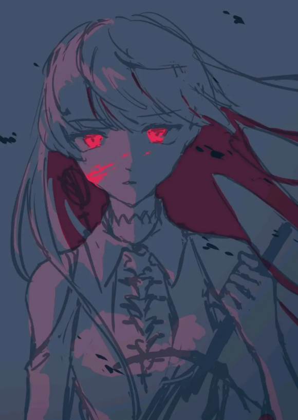 ��Pixivת�ء�Arcaea�廭ͼ��  �ڰ���-3.jpg