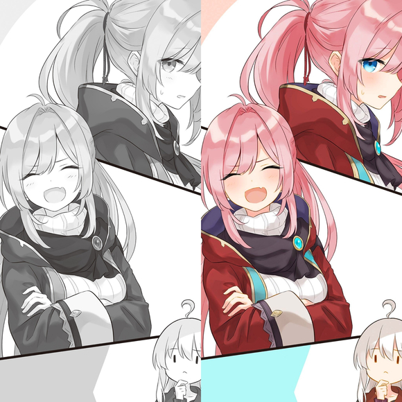 ɨ��С��תְ����̬ �廭��ɫ(bushi-2.jpg