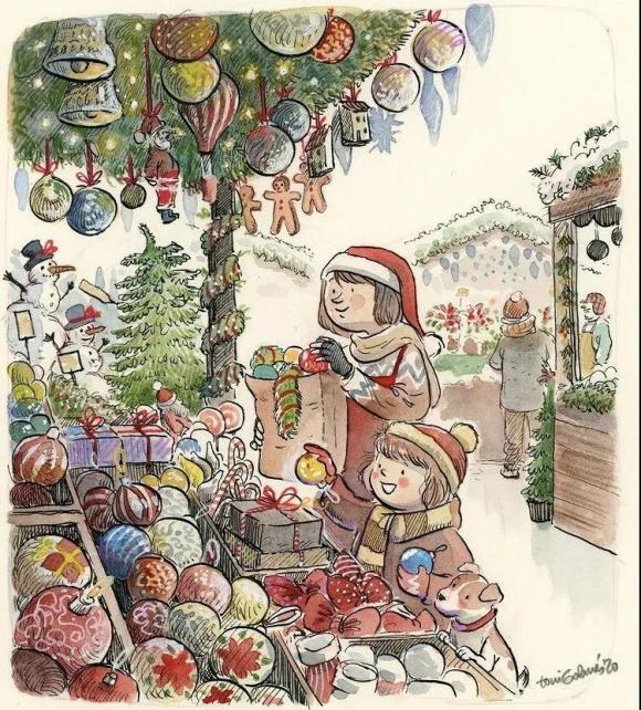 ��Ӧͼ���廭��Ѷ����Christmas Carol�����а���ʥ������-1.jpg