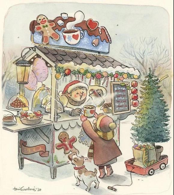 ��Ӧͼ���廭��Ѷ����Christmas Carol�����а���ʥ������-2.jpg