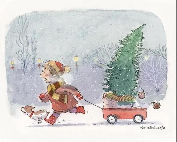 ��Ӧͼ���廭��Ѷ����Christmas Carol�����а���ʥ������-2.jpg
