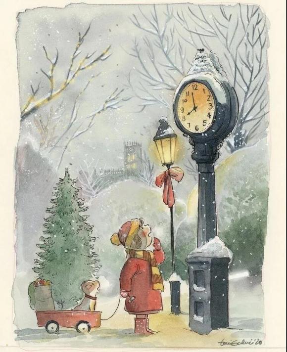 ��Ӧͼ���廭��Ѷ����Christmas Carol�����а���ʥ������-1.jpg