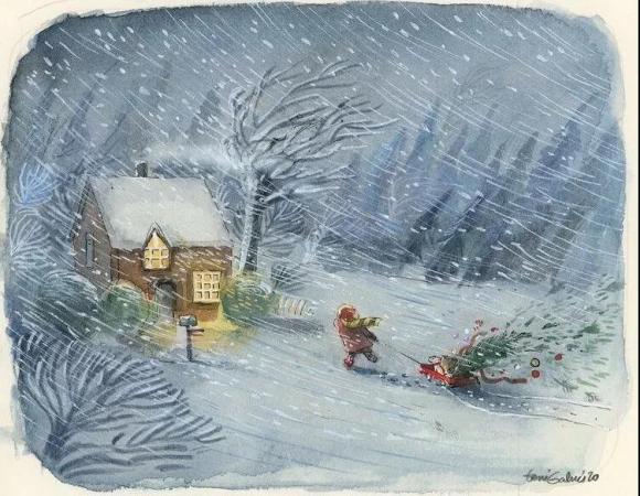 ��Ӧͼ���廭��Ѷ����Christmas Carol�����а���ʥ������-4.jpg