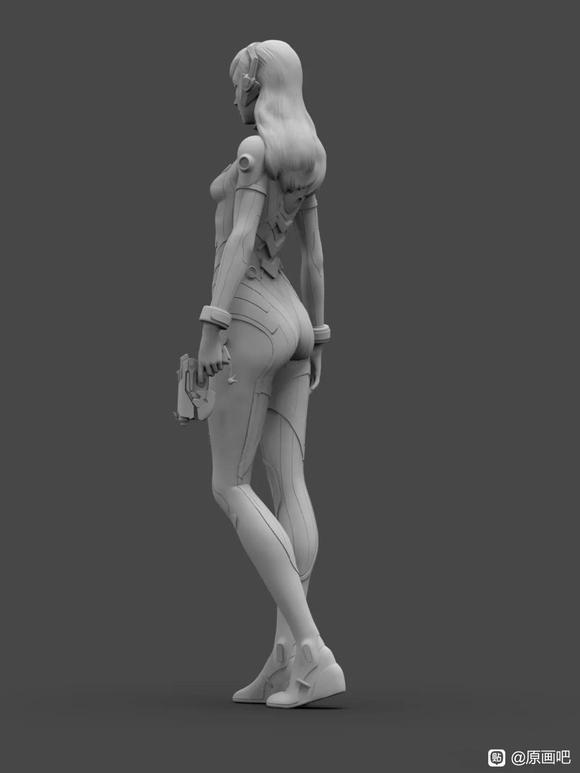 3D��ģ,���� �廭 ԭ����ϲ���õ����� Ϭţ������-5.jpg