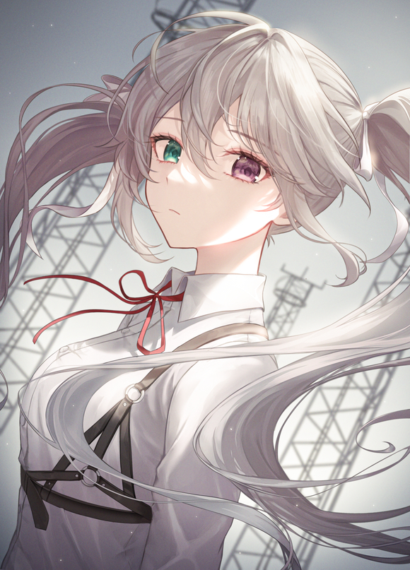 #��ԪС��# ������� ˫��β����δ�� MIKU�廭�ؼ� ��һ��-1.jpg