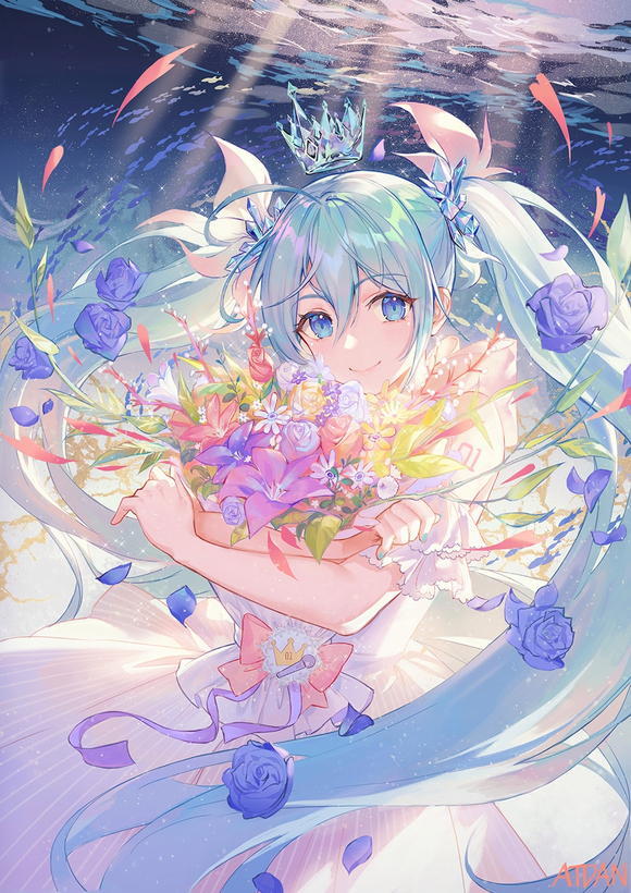 #��ԪС��# ������� ˫��β����δ�� MIKU�廭�ؼ� ��һ��-5.jpg