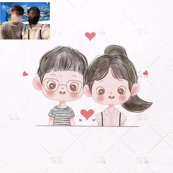 ���¿���ͷ��,���뻭��С�����#�廭##ͷ��#-2.jpg