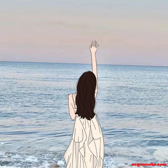 �廭ͷ�񺣱߱�ӰŮ��ͷ-1.jpg