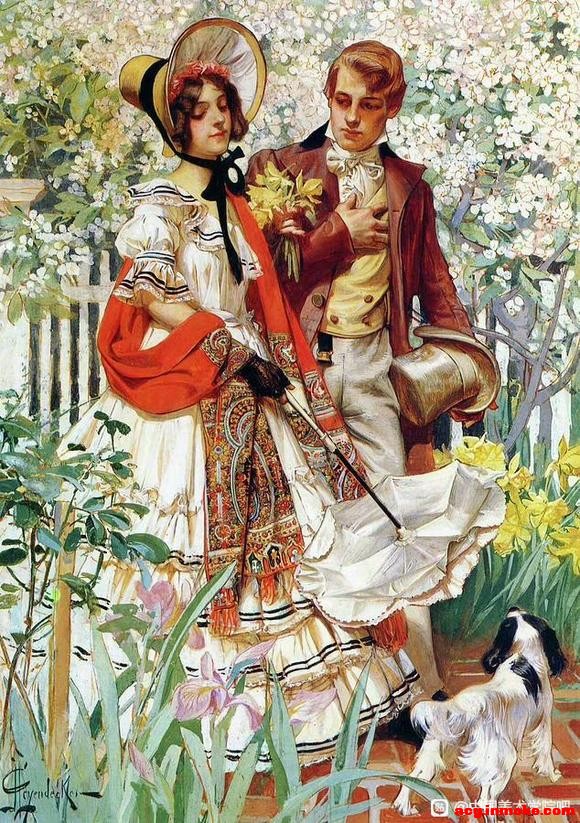 20���ͳ��ڵ��������廭��ʦJ. C. Leyendecker��Ʒ�е�������ϵ��-7.jpg