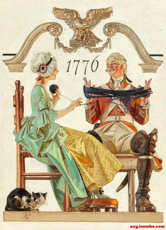 20���ͳ��ڵ��������廭��ʦJ. C. Leyendecker��Ʒ�е�������ϵ��-8.jpg