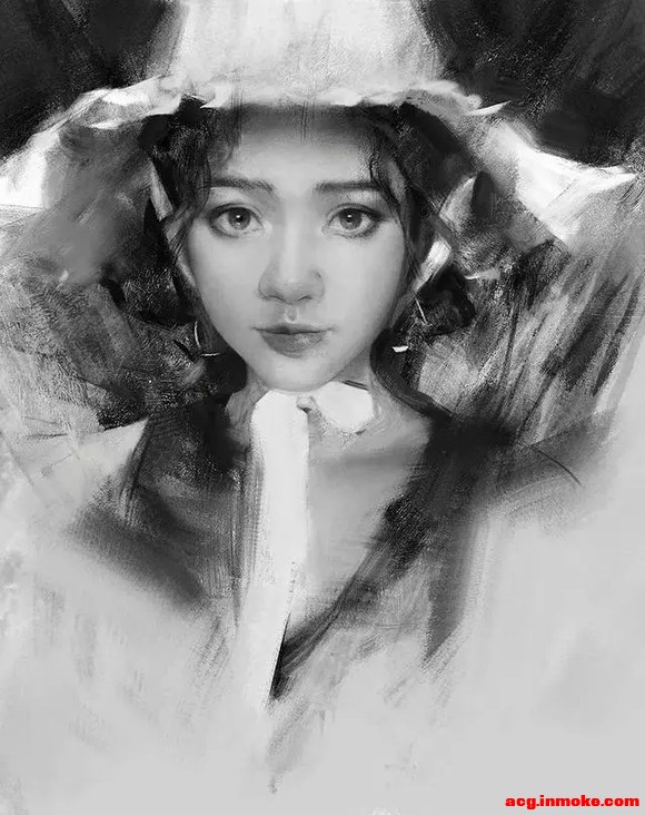 ��Ϳ����ͷ��,����廭ʦYizheng Ke ��Ʒ����-11.jpg
