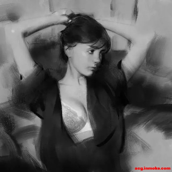 ��Ϳ����ͷ��,����廭ʦYizheng Ke ��Ʒ����-22.jpg