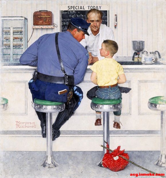 Norman Rockwell  �������������Ų廭��-1.jpg