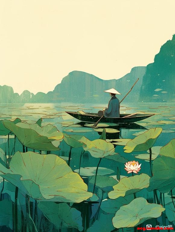 �����ں�Ҷ������ֽ���廭��Midjourney��������-2.jpg