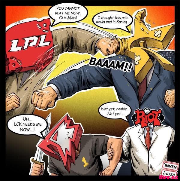 LOL�������䲻���ˣ�ý�������޼�������LCKû���ɳ���ǿս��