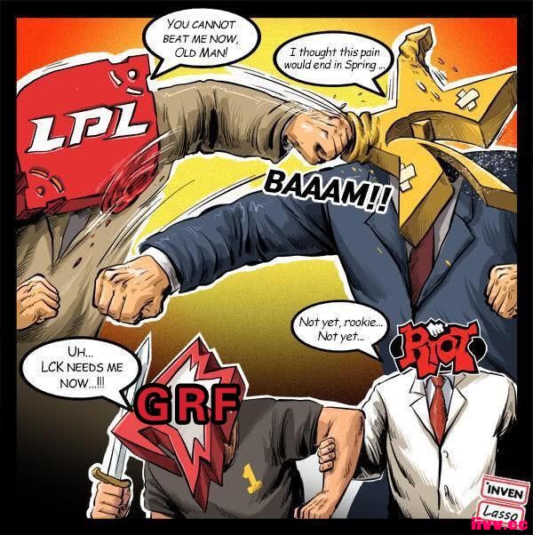 LOL��S8�����Ѿ��������ˣ�ֱ�������ǿս��GRF����RNG